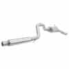 Triangular Tailpipe designed to fit into the OEM Valance